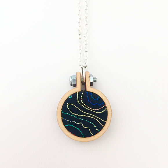 mini hoop embroidered