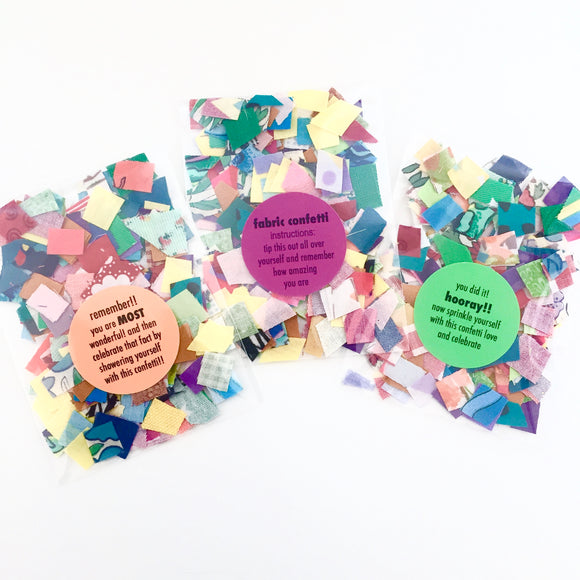 fabric confetti