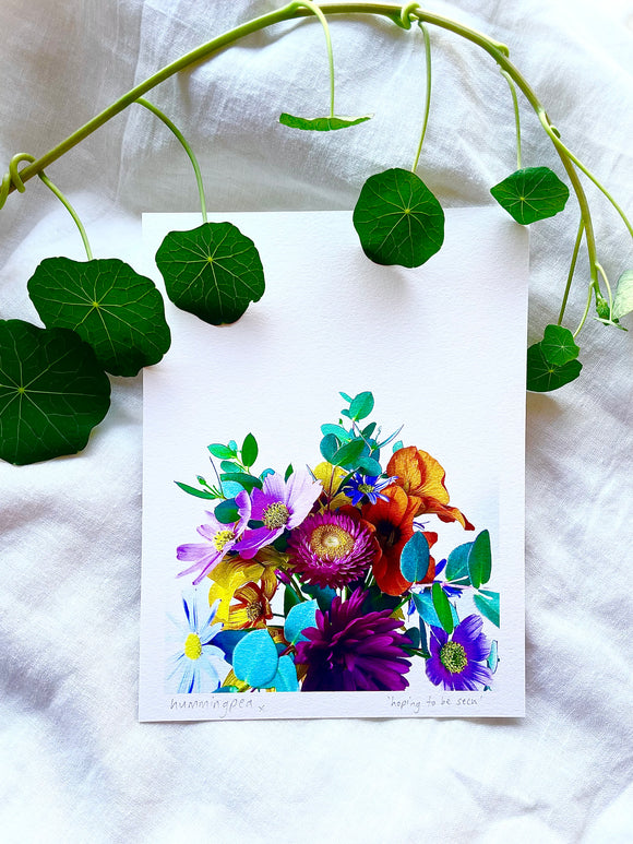 fine art print . hoping to be seen