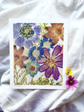 fine art print . purple daisy turning blue