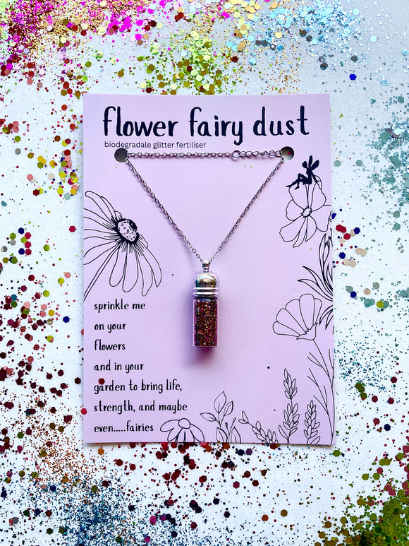 flower fairy dust - pink mix
