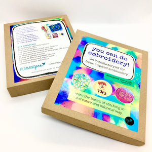 embroidery kit - introductory for kids