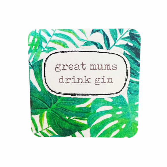 affirmation card . gin mums