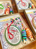 embroidery kit - introductory for toddlers